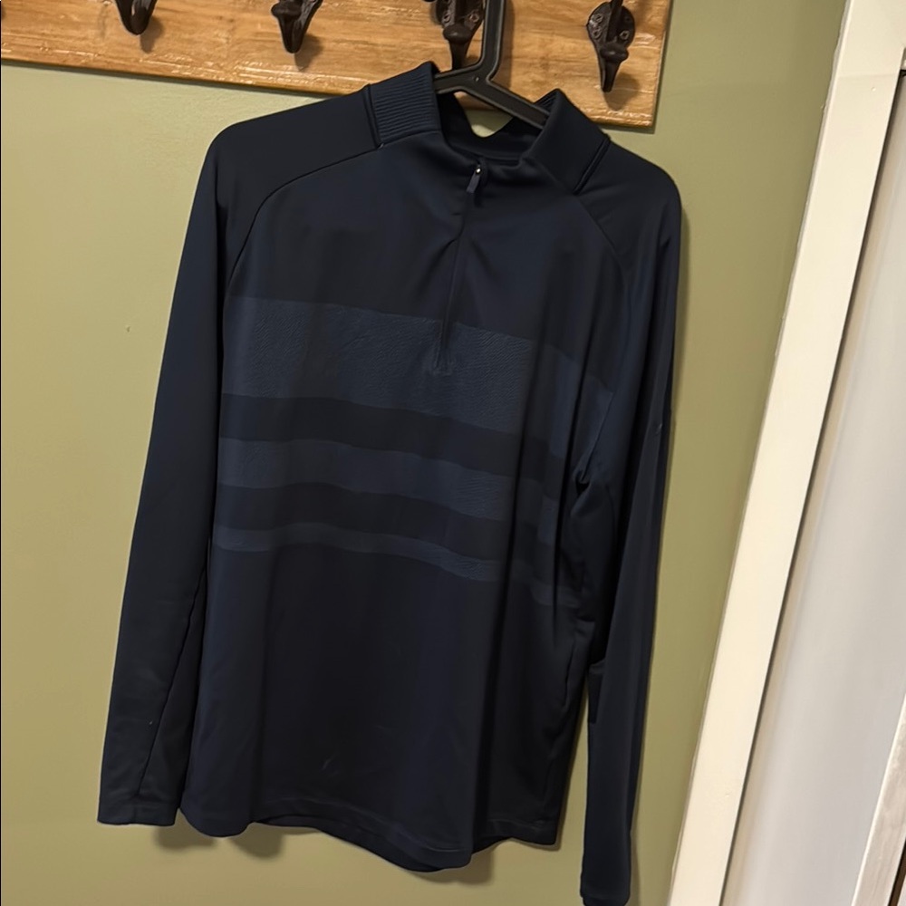 Blue Nike Golf Quarter-Zip Pullover